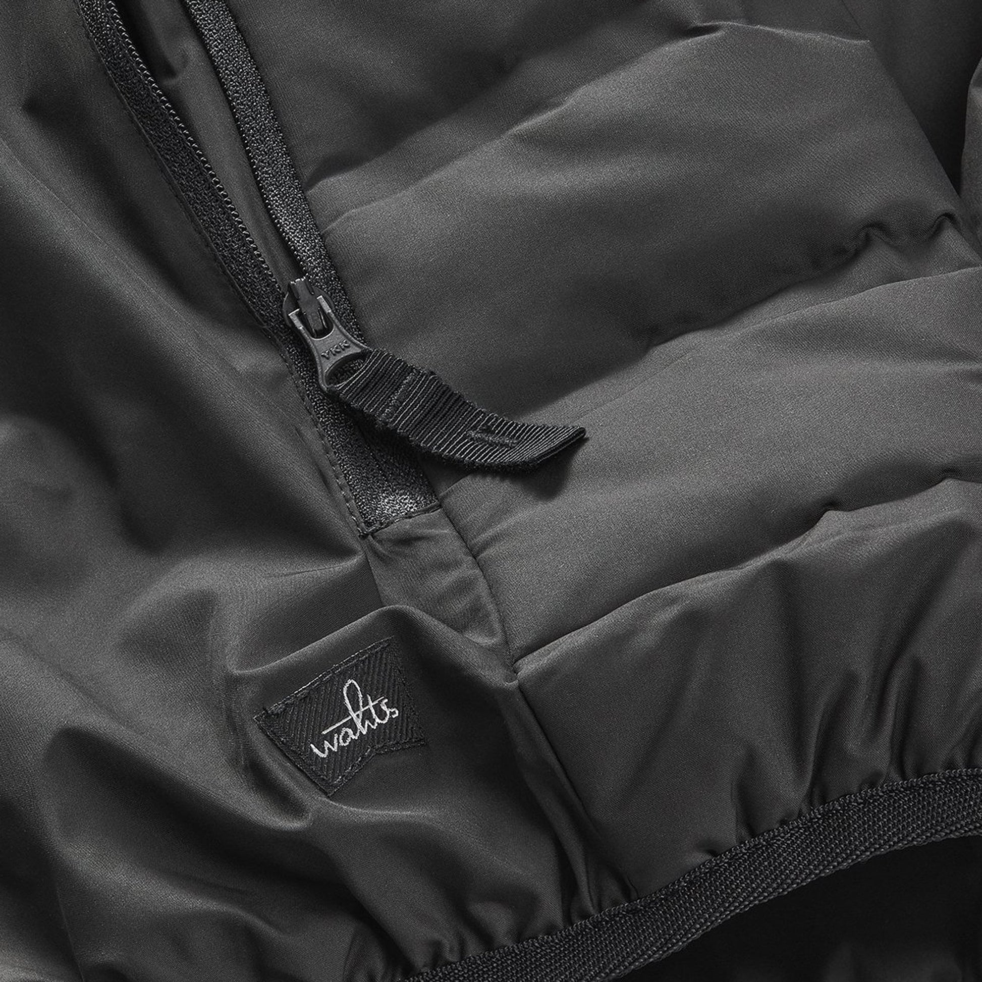 Wahts Johnson - Padded Commuter Jacket - Matt Black