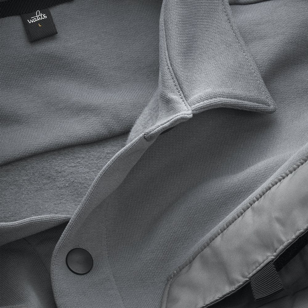 - Patton - Sweatshirt Jacket - Mid Grey