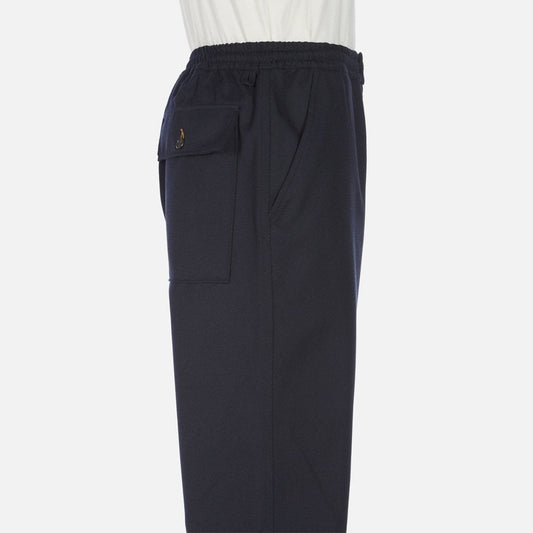- Wool Twill Deck Pants - Navy