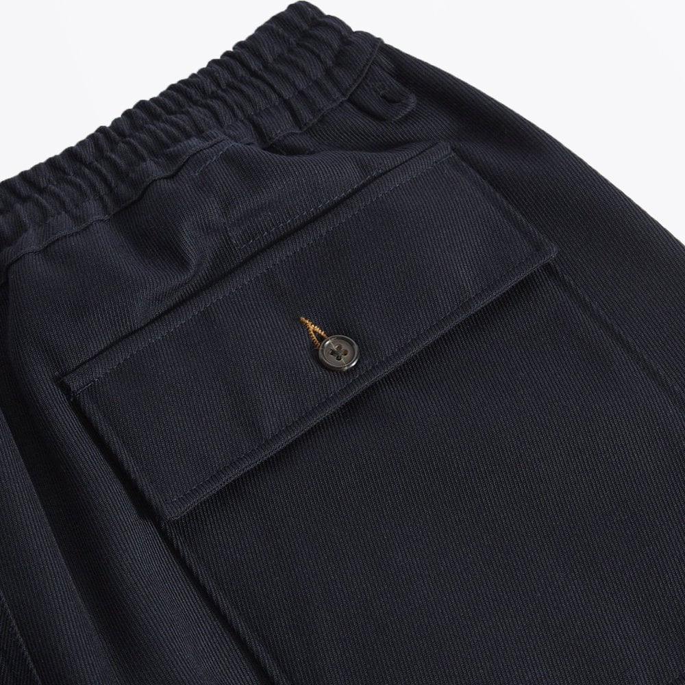 - Wool Twill Deck Pants - Navy