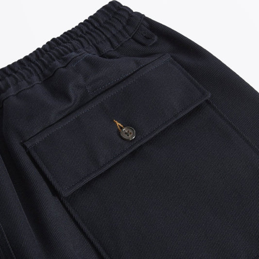 - Wool Twill Deck Pants - Navy
