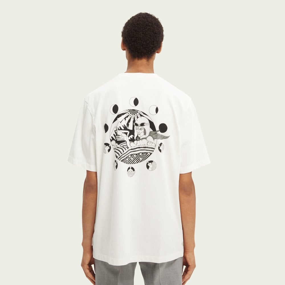 - Organic Cotton Graphic T-shirt - White