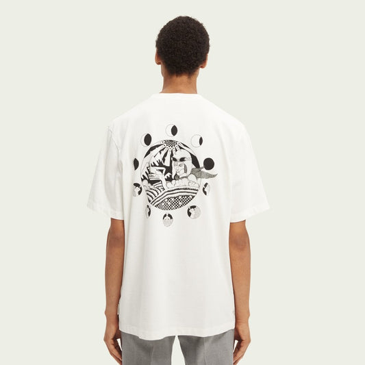 - Organic Cotton Graphic T-shirt - White