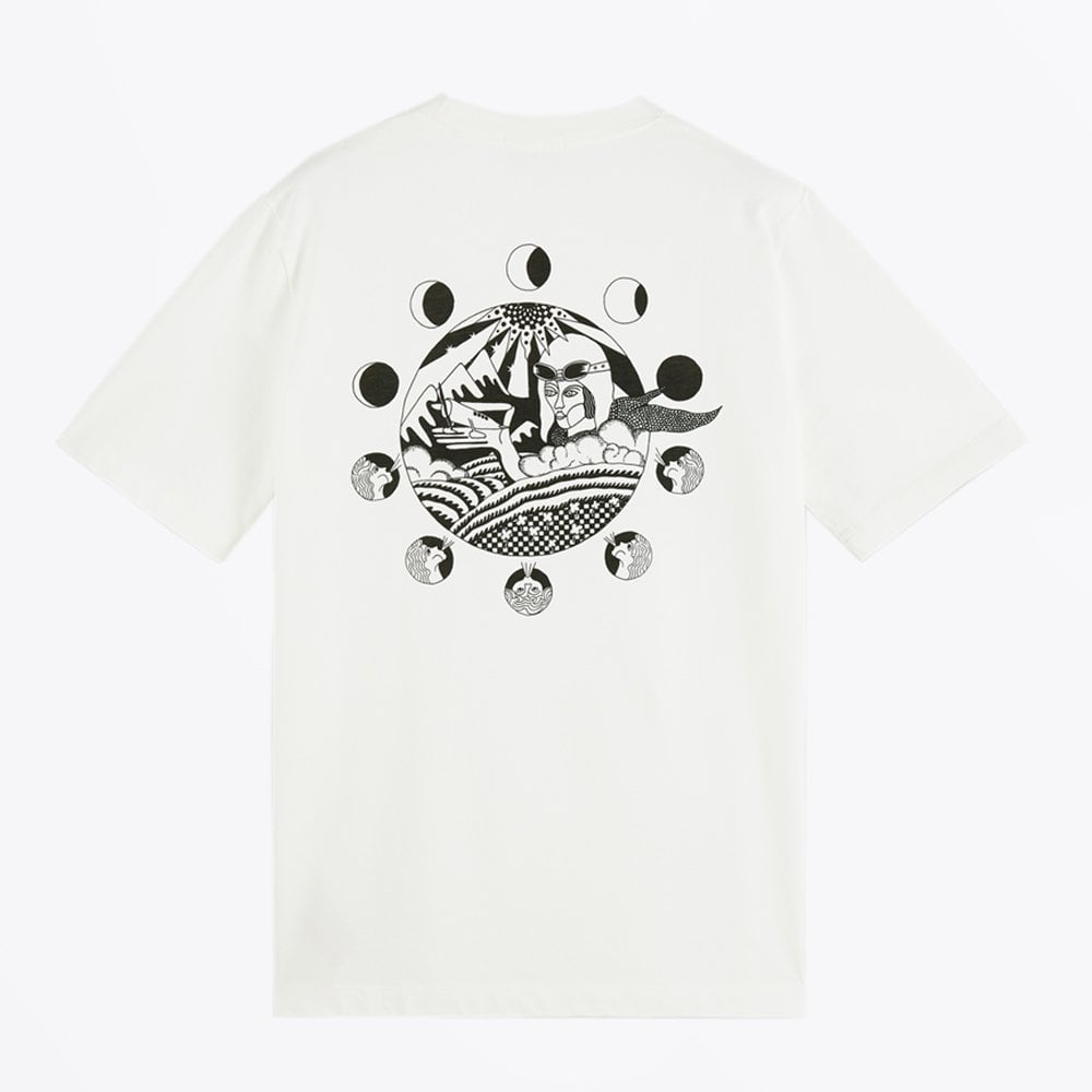 - Organic Cotton Graphic T-shirt - White