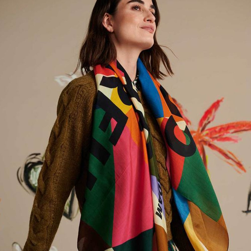 - 'Dare to be colourful' Shawl - Multi