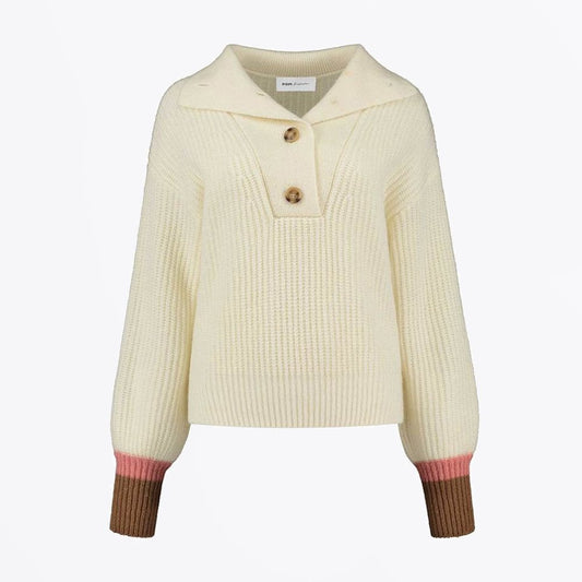 Wool-Blend Pullover - Ivory