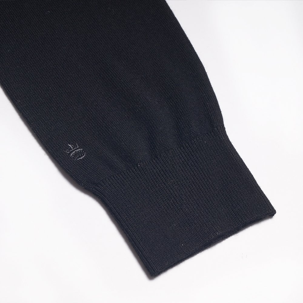 Thomas Merino Polo Shirt - Black