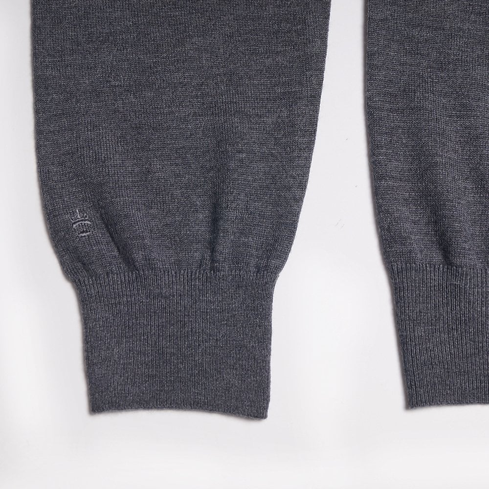 Thomas Merino Polo Shirt - Grey