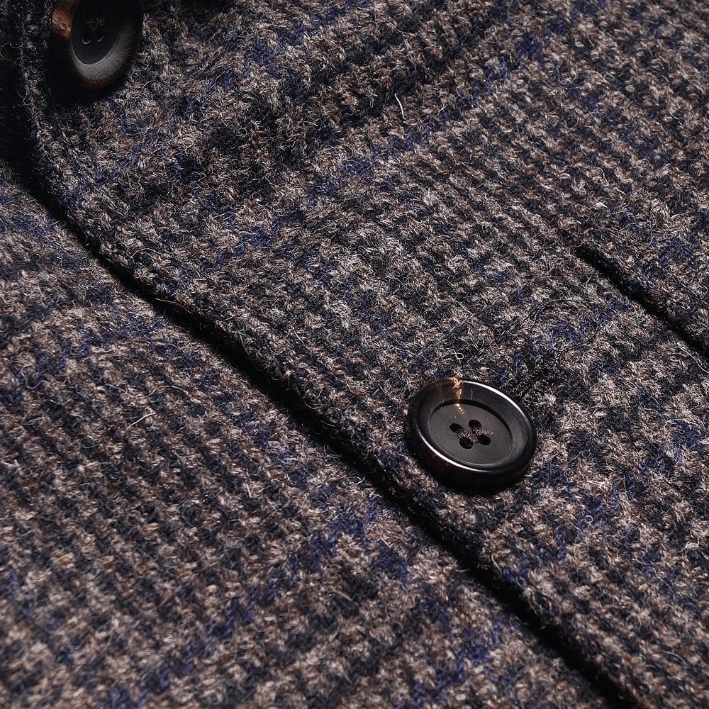 - Pathfinder - Wool Checked Jacket - Charcoal