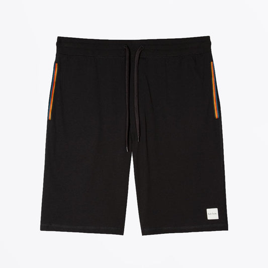 Jersey Cotton Lounge Shorts - Black