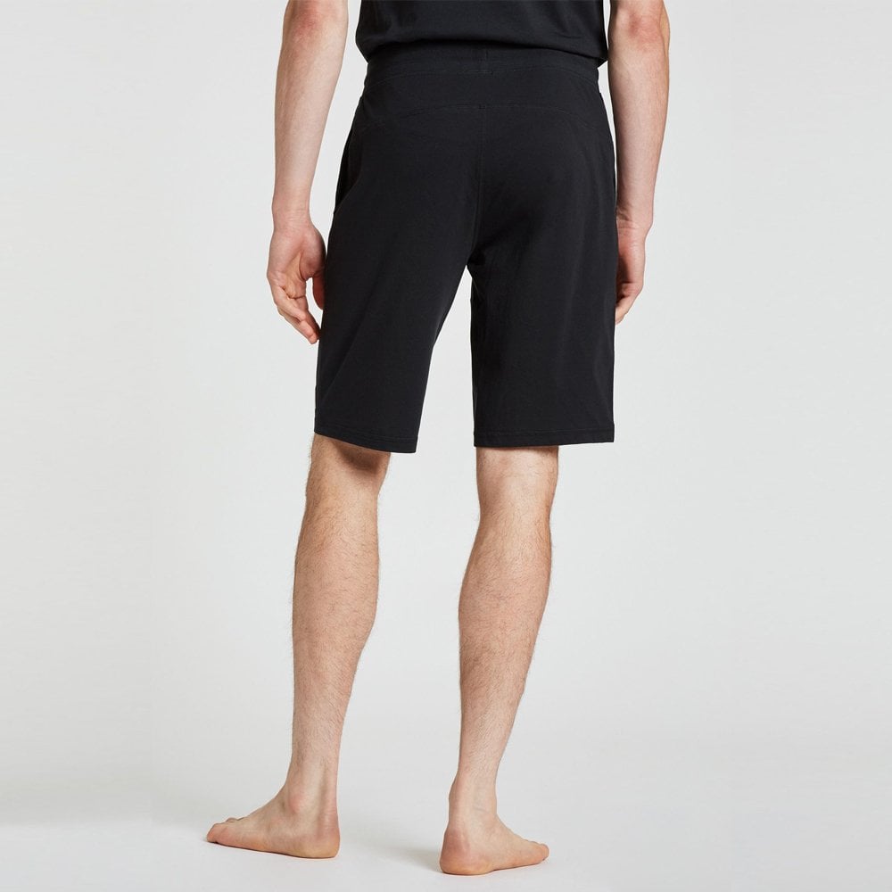 Jersey Cotton Lounge Shorts - Black