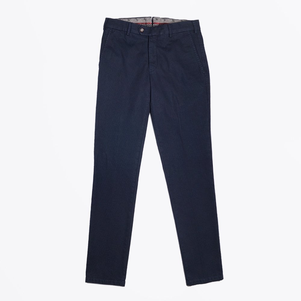 MMX - Lupus - Fine Check Chinos - Navy