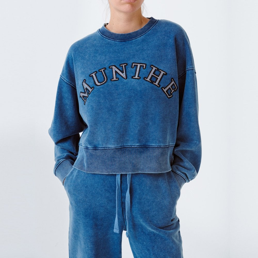 - Royal - Logo Sweatshirt - Blue