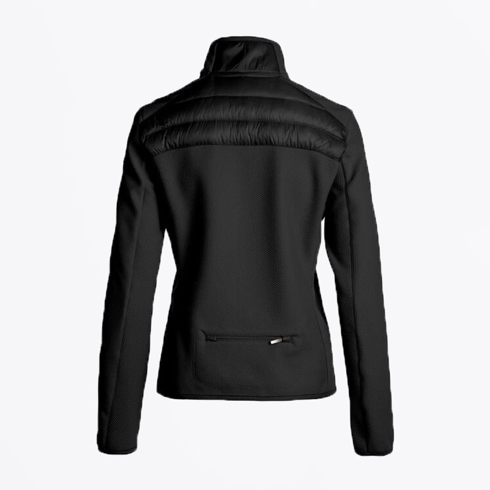 - Olivia - Honeycomb Knit Jacket - Black