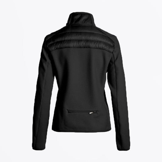 - Olivia - Honeycomb Knit Jacket - Black