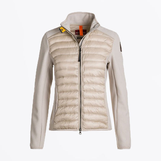 - Olivia - Honeycomb Knit Jacket - Silver/Grey