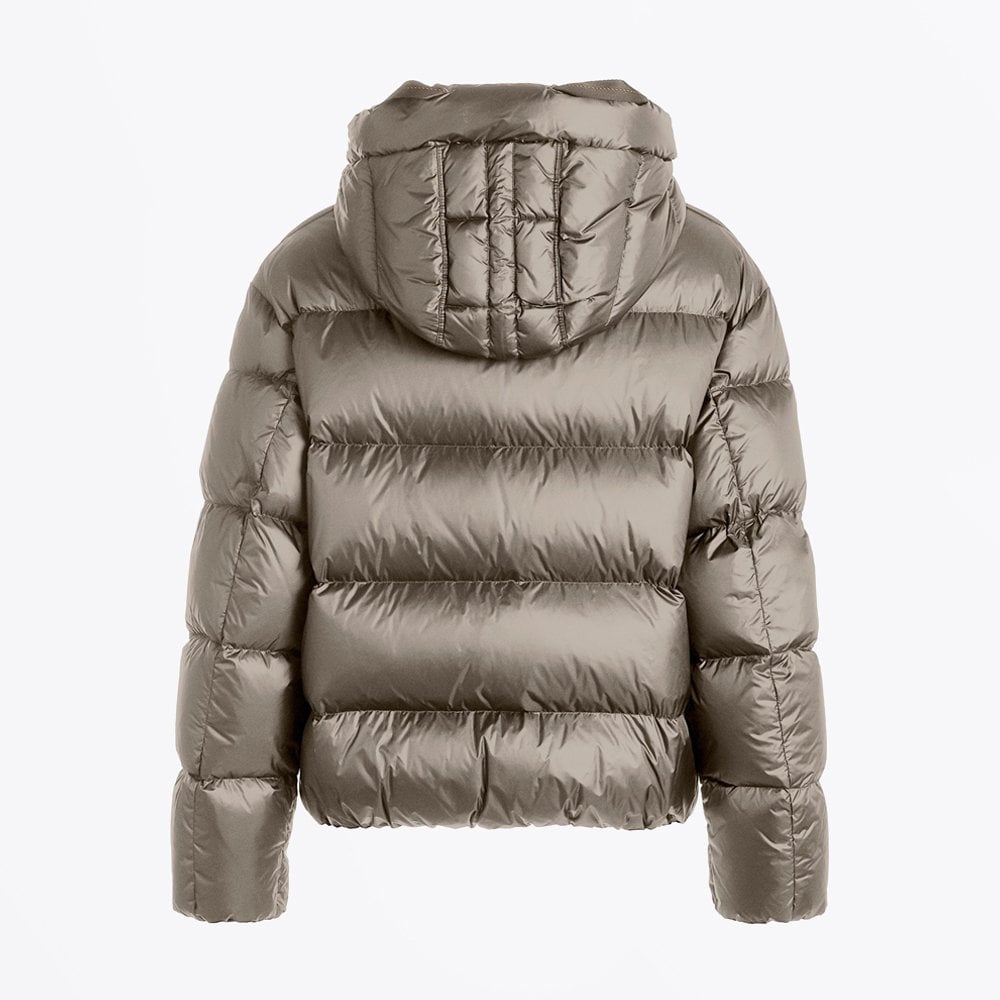 - Tilly - Bomber Puffer Jacket - Silver/Grey