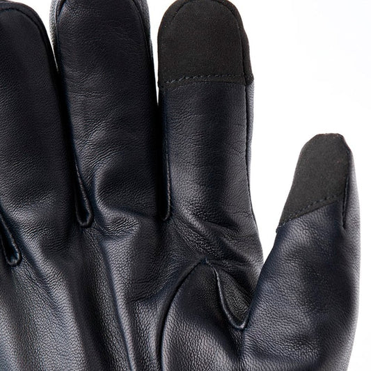 John - Leather Primaloft Gloves - Navy