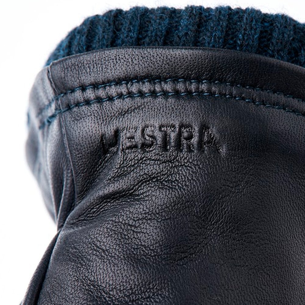 Hestra John - Leather Primaloft Gloves - Navy