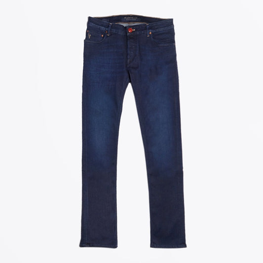 - Orvieto Clean Stretch Denim Jeans - Indigo