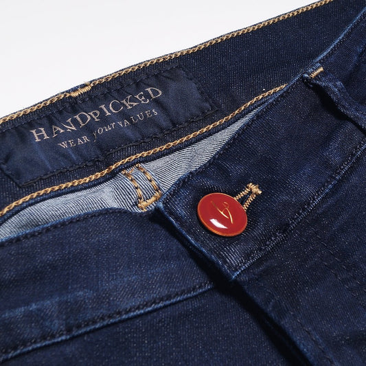 - Orvieto Clean Stretch Denim Jeans - Indigo