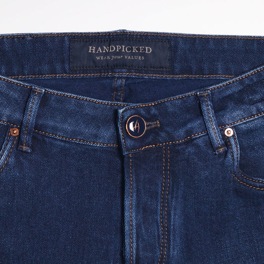 - Orvieto Stretch Denim Jeans - Blue