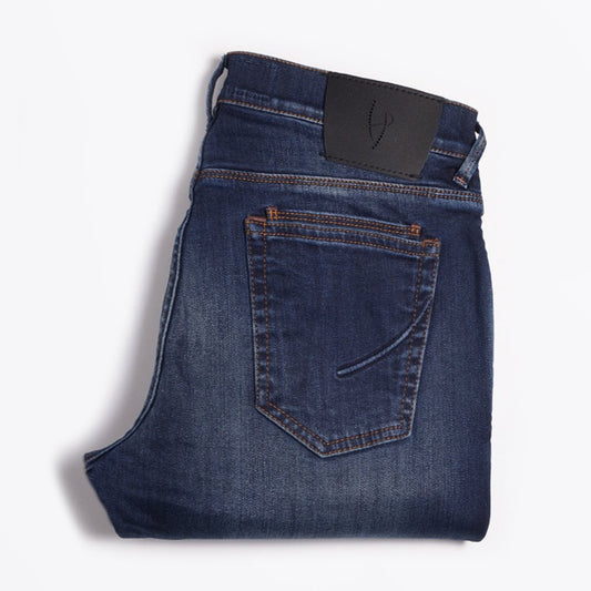 Milano Double Pocket Jeans - Dark Blue