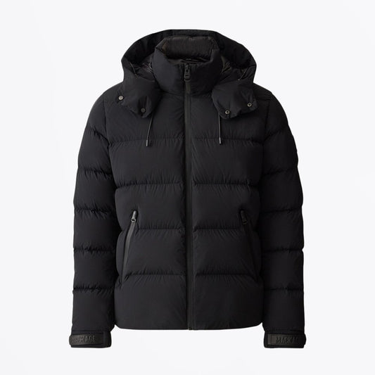 - Samuel - Stretch Light Down Jacket - Black