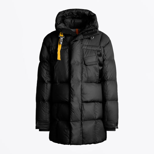 - Bold - Puffer Parka Coat - Black