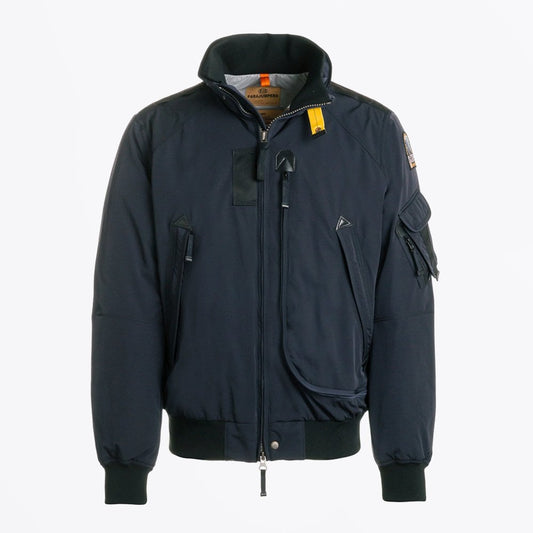 - Fire Light - Down Bomber Jacket - Blue/Black