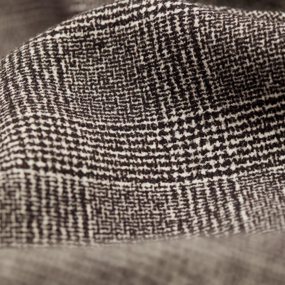 - Check Work Jacket - Grey