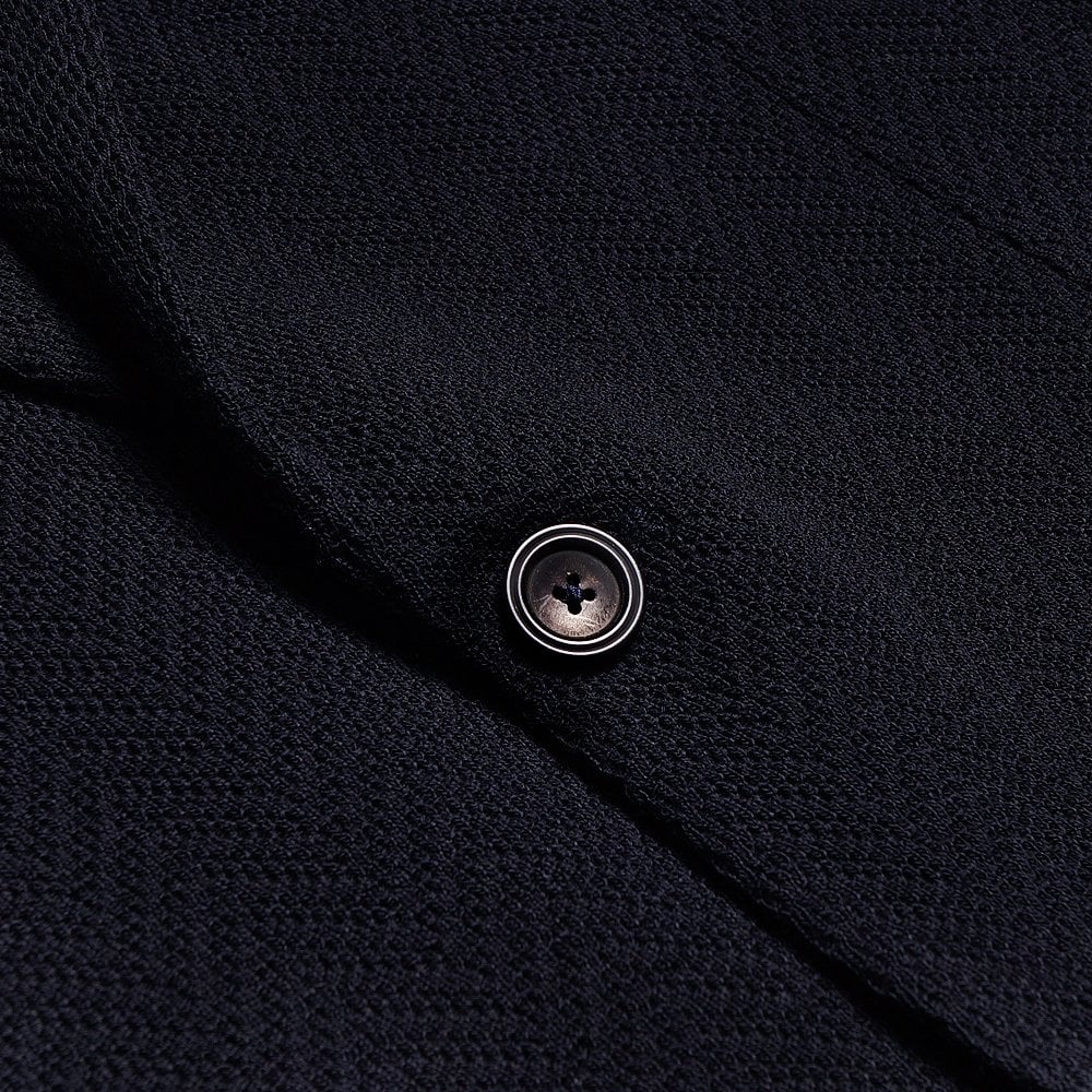 Wool Woven Blazer - Blue/Navy