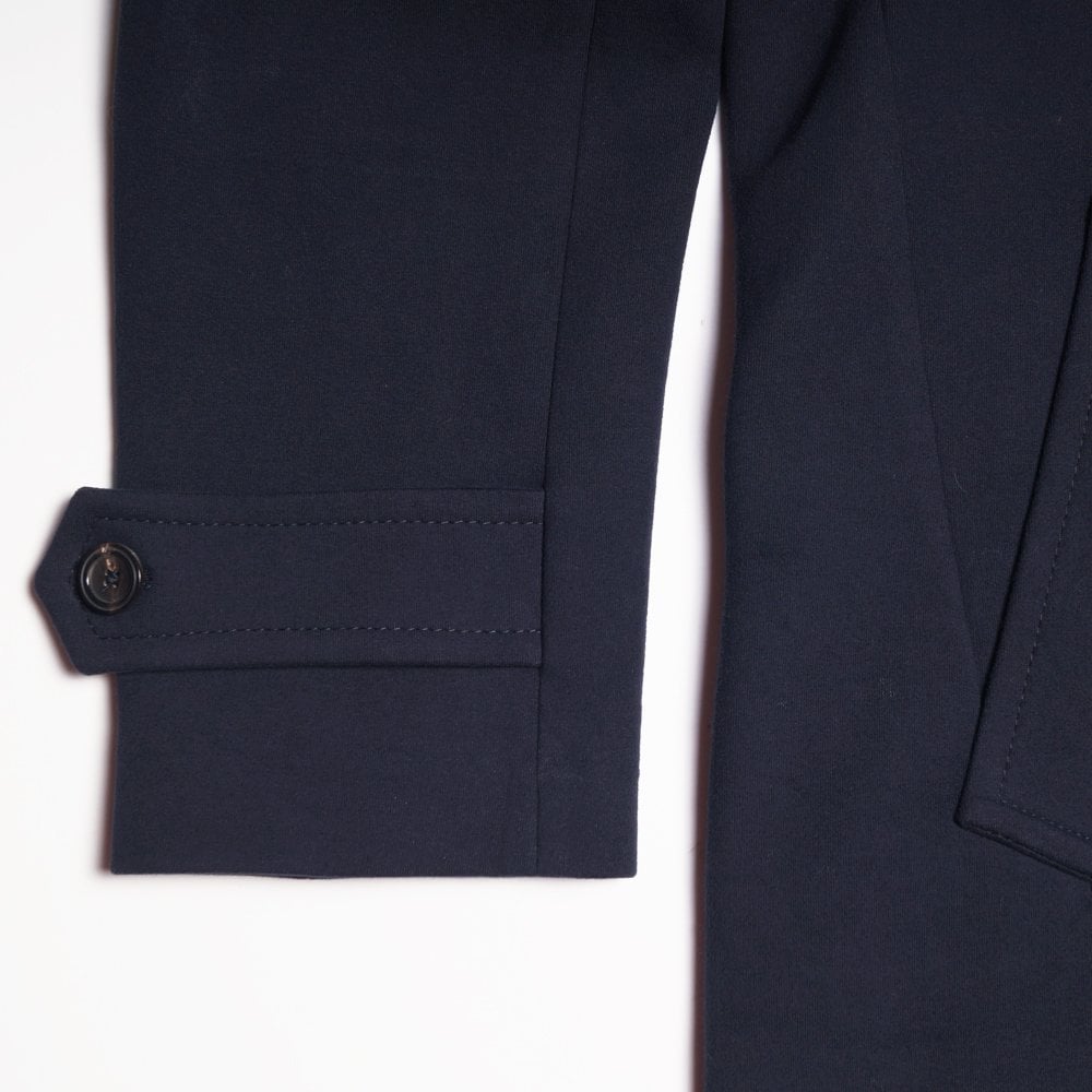 Matt Overcoat - Blue/Navy