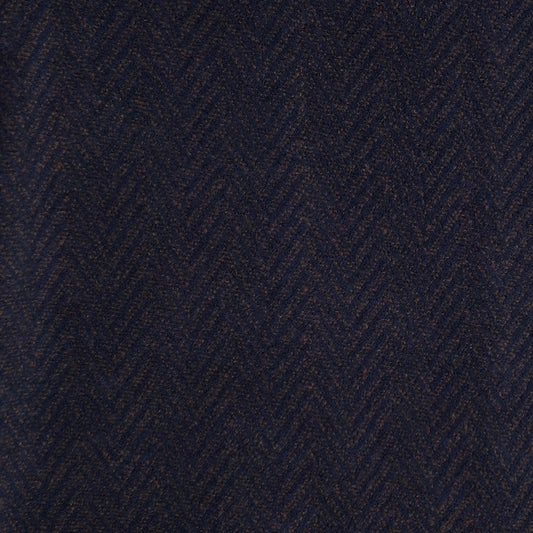 - Cotton Herringbone Work Jacket - Navy