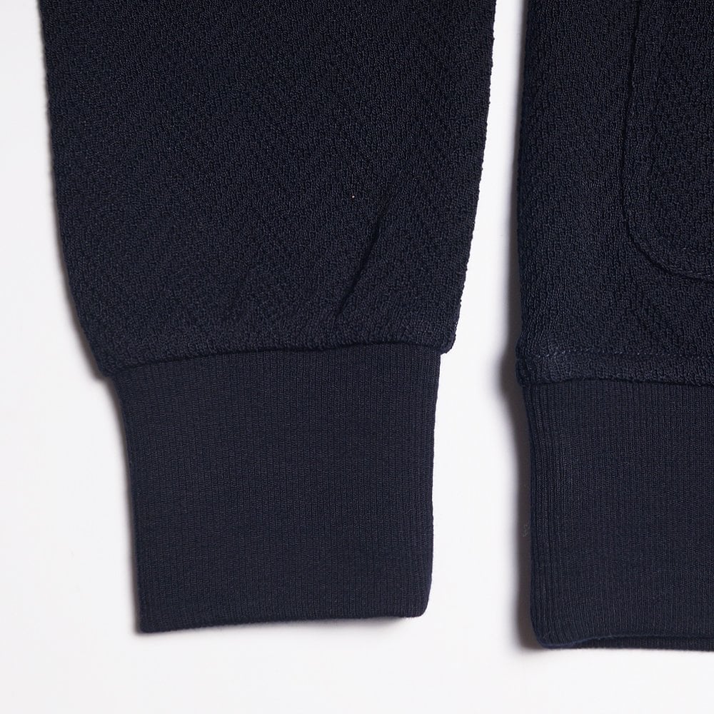 Circolo Knitted Button Jacket - Navy