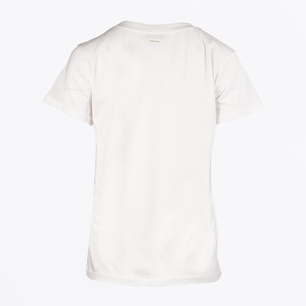 Humility - Mildred - Paris Print T-Shirt - Off-White