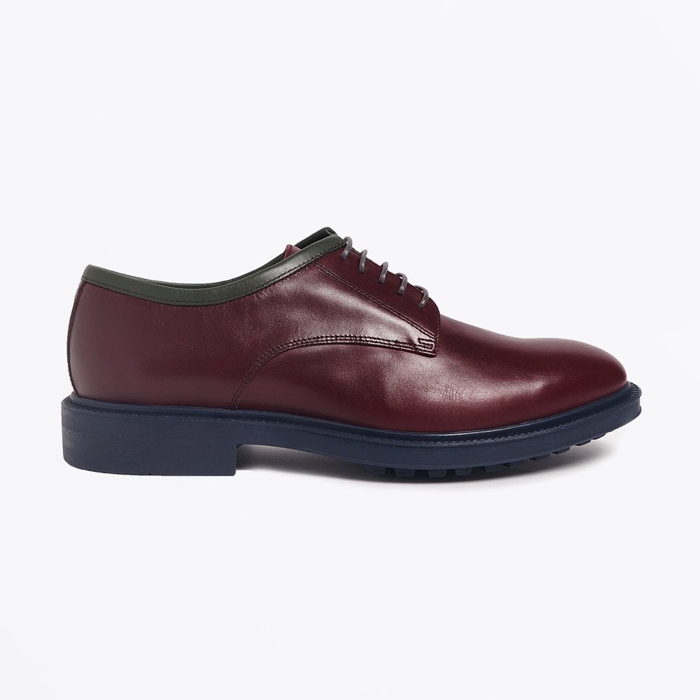 Paul Leather 'Rutford' Shoes - Burgundy