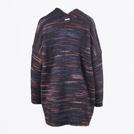 Knitted Gilet Cardigan - Navy