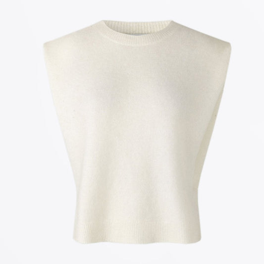 - Coldy - Knit Vest - White