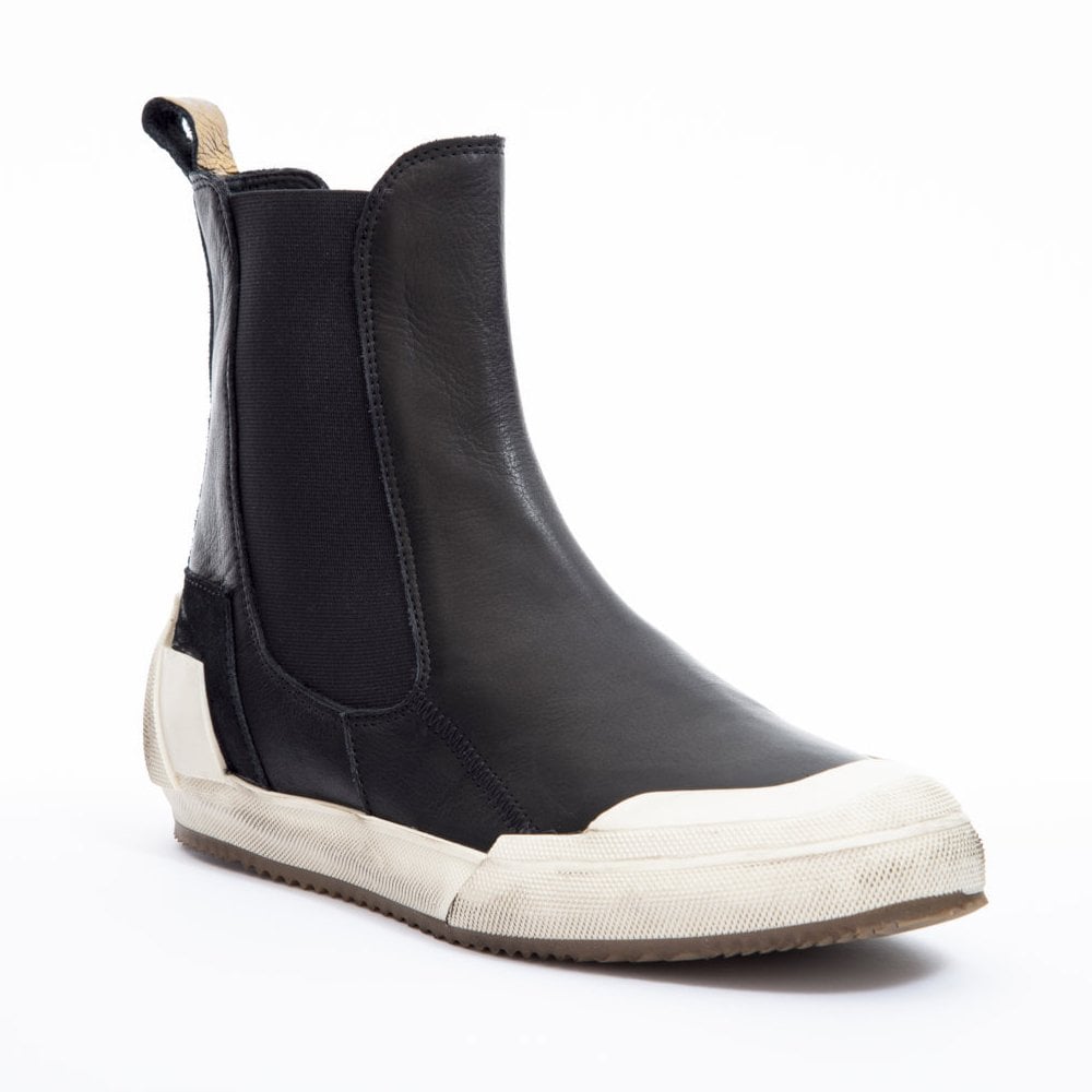Andia Liu - Skater Ankle Boot - Black