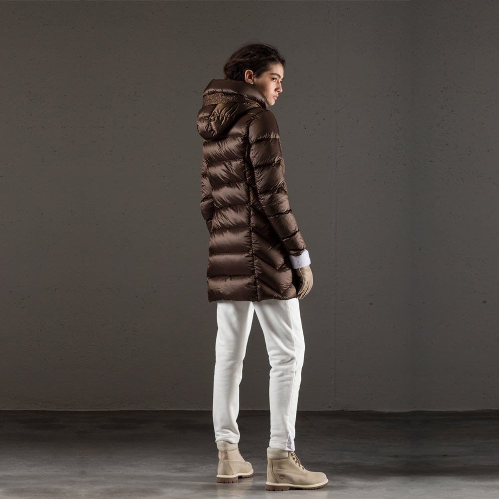 Marion Puffer Jacket - Brown