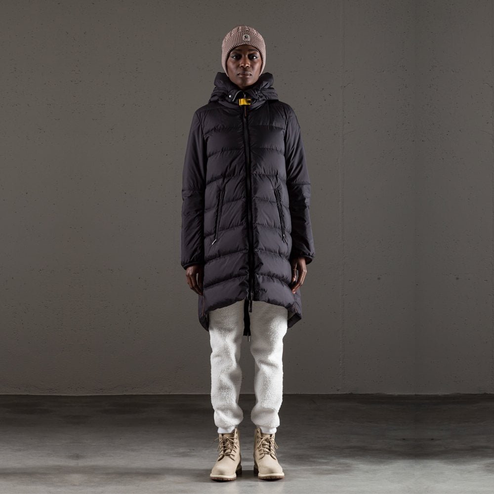 - Tracie - Parka Puffa Coat - Black