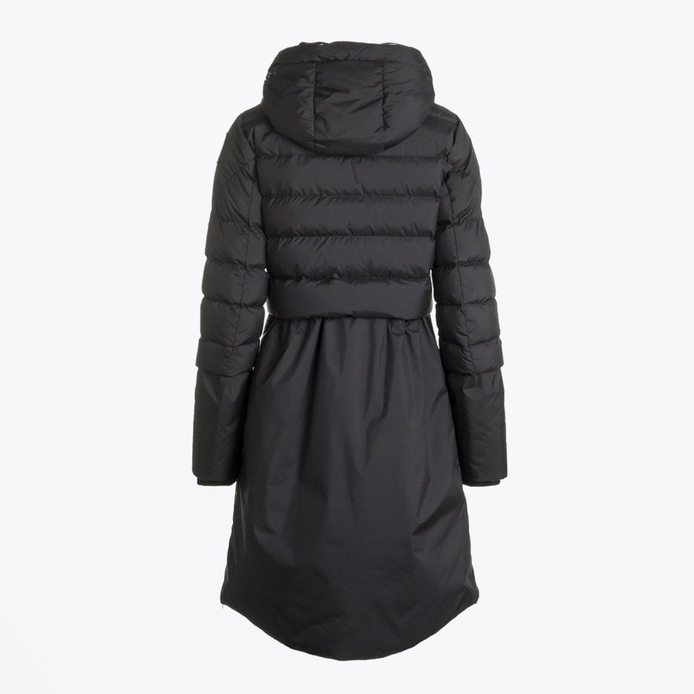 - Sherill - Long Puffa Coat - Black