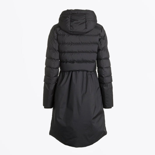 - Sherill - Long Puffa Coat - Black