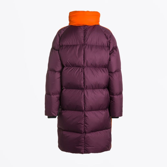 Jada - Colour Block Puffer Coat - Black/Multi