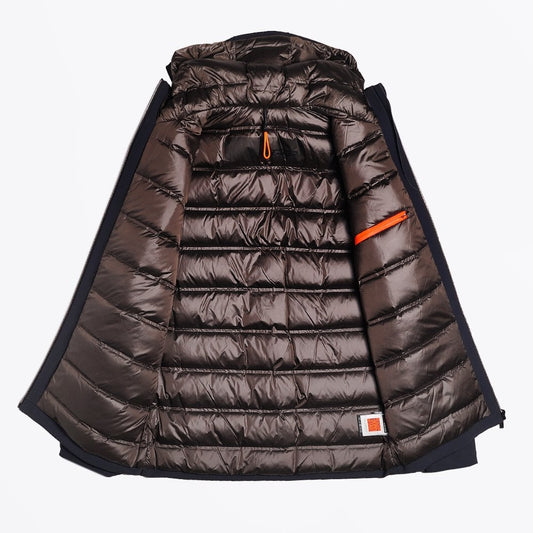 - Winter Storm Coat - Blue/Black