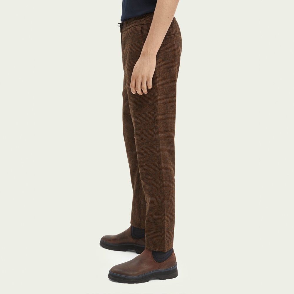 - Dogtooth Tapered Jogger - Brown