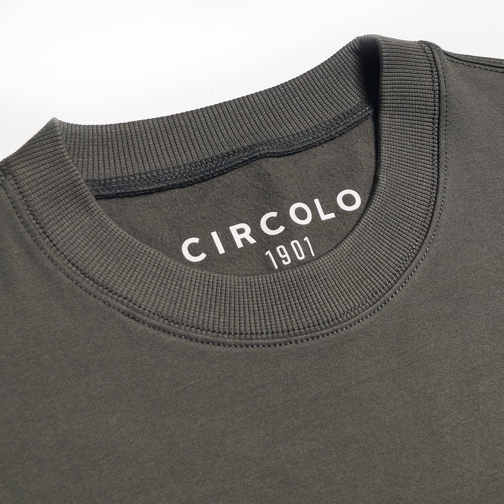 - Crew-Neck Sweater - Green