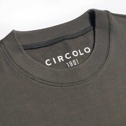 - Crew-Neck Sweater - Green