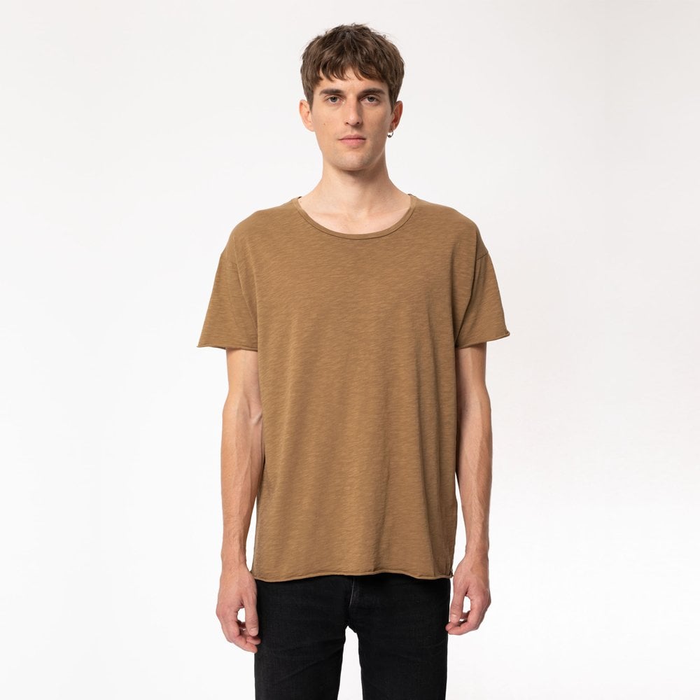 - Roger - Jersey T-shirt - Tan